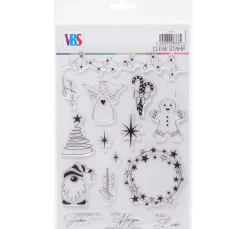 VBS Silikonstempel "Weihnachtszauber"