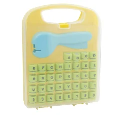 VBS Stanzzange "Buchstaben & Zahlen" mit 36 Motivlochern