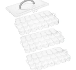 VBS Stapel-Sortierbox mit 3 x 21 Fächern