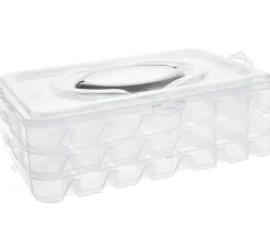 VBS Stapel-Sortierbox mit 3 x 21 Fächern