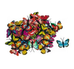 VBS Streuteile "Schmetterling", Klein, 50 Stück