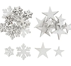 VBS Streuteile-Mix "Schneeflocke und Stern"