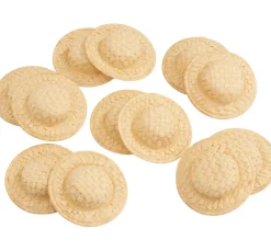 VBS Strohhut, 5 cm, 12 Stück