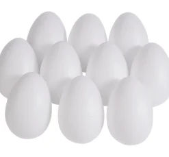 VBS Styroporei, ca. 10 x 7,5 cm,10 Stück