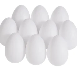 VBS Styroporei, ca. 8 x 6 cm, 10 Stück