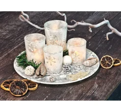 VBS Teelichtgläser, 4er-Set