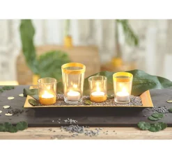 VBS Teelichtgläser, 4er-Set