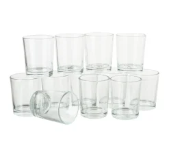 VBS Teelichtgläser "Hoch", 12 Stück