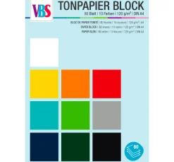VBS Tonpapier-Block "Basic"