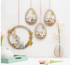 VBS Vase Reagenzglashalter "Ei"