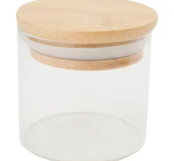 VBS Vorratsglas "Bini" mit Bambusdeckel