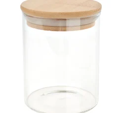 VBS Vorratsglas "Bomo" mit Bambusdeckel