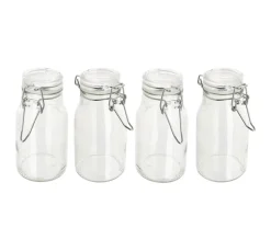 VBS Vorratsglas mit Bügelverschluss, 170 ml