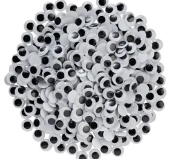 VBS Wackelaugen zum Aufkleben "Rund", 20 mm, 400 Stück