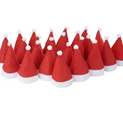 VBS Weihnachtsmützen für 8 cm Kopfdurchmesser, 24 Stück