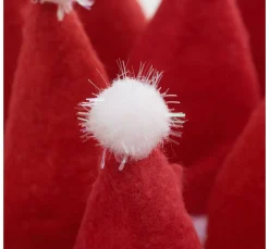 VBS Weihnachtsmützen für 5 cm Kopfdurchmesser, 24 Stück