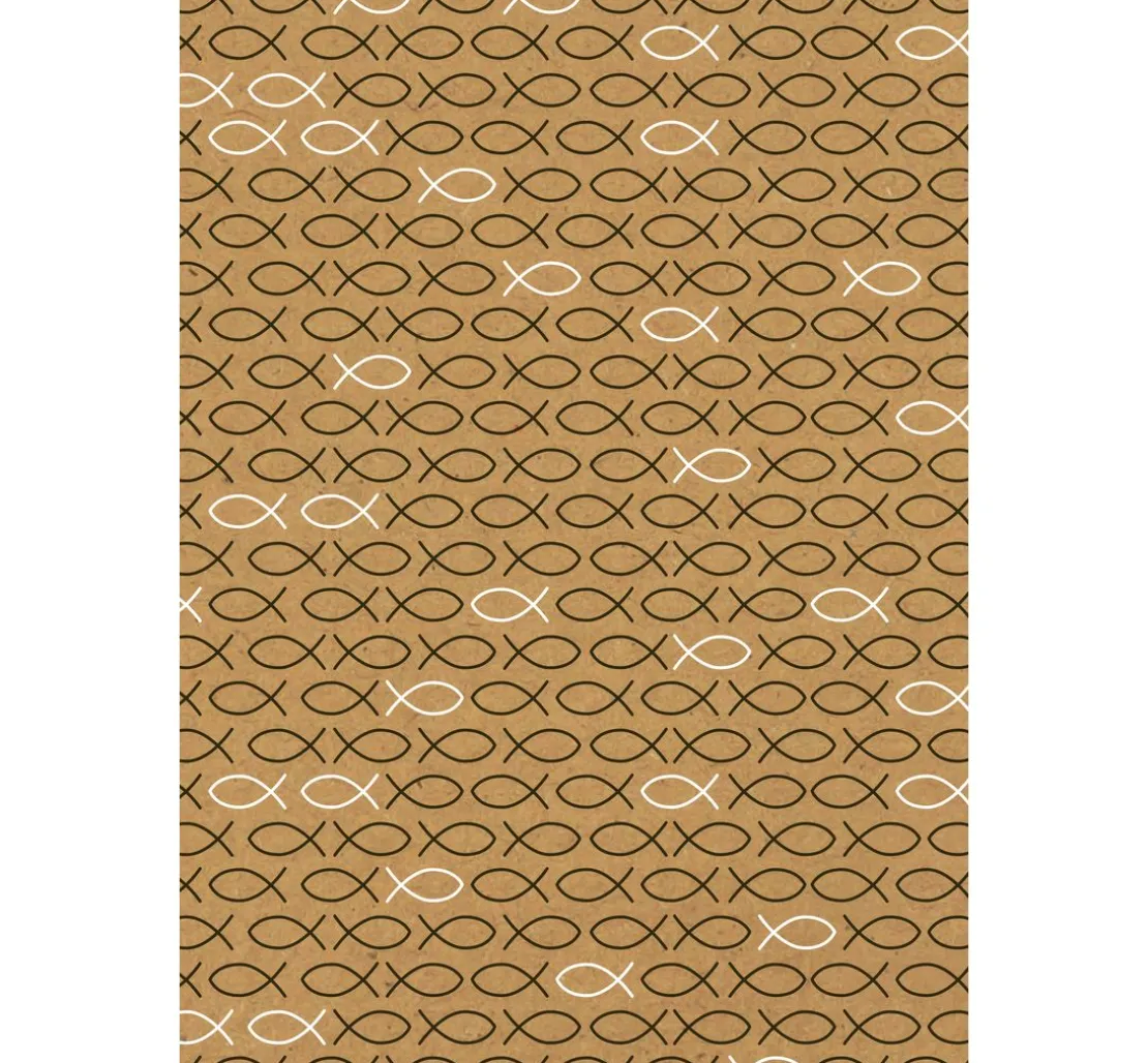 Vintage-Fotokarton "Fische"