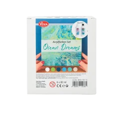 Viva Decor Acrylfarben-Set "Ocean Dreams"