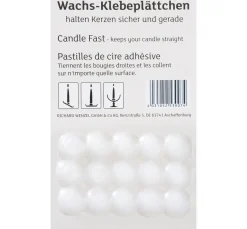 Wachsklebeplättchen