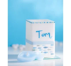 Wachsmotiv "Fischschwarm"