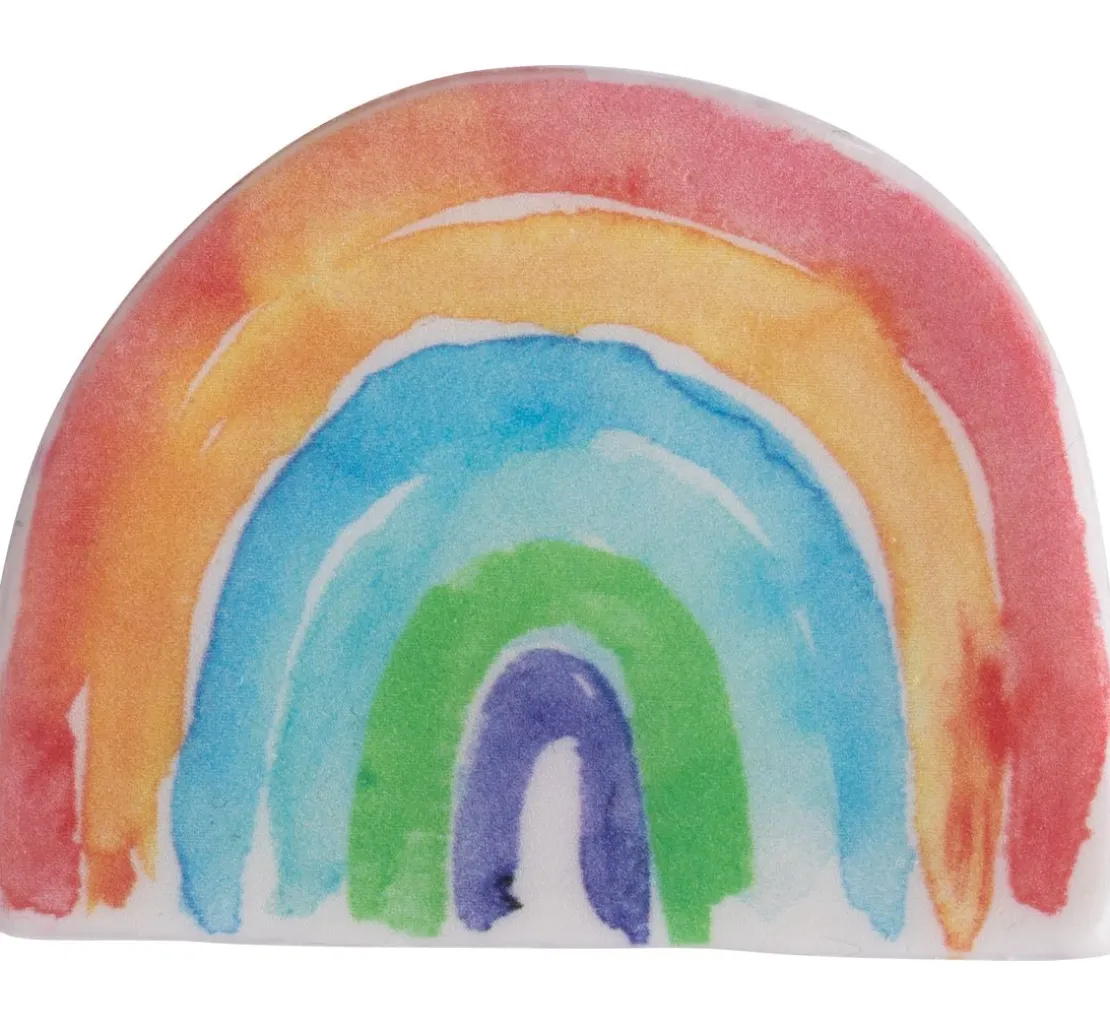 Wachsmotiv "Regenbogen"