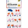 Wackelaugen "Hearts", 20 mm, selbstklebend