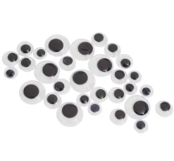 Wackelaugen-Mix, nachleuchtend