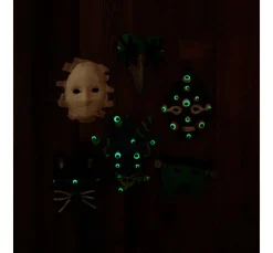 Wackelaugen-Mix, nachleuchtend