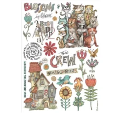 Washi Pad "Furry Friends"