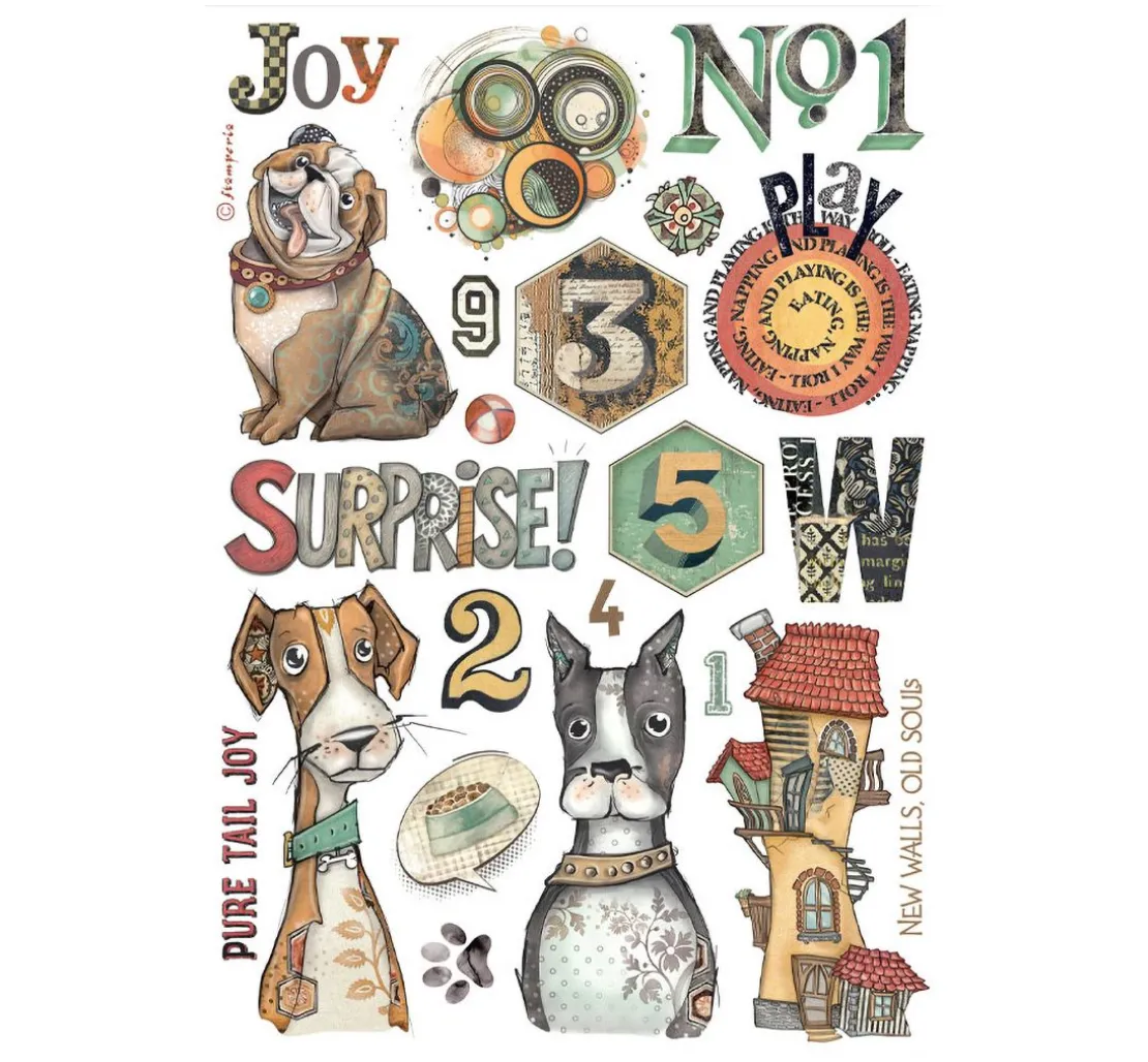 Washi Pad "Furry Friends"