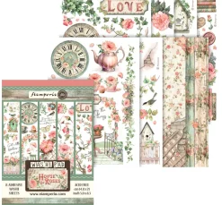 Washi Pad "House of Roses"