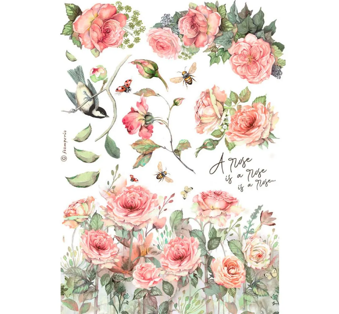 Washi Pad "House of Roses"