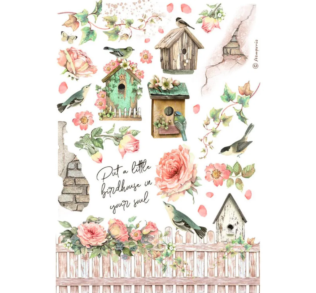 Washi Pad "House of Roses"
