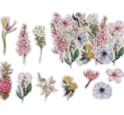 Washi Sticker "Blumen Pastell"