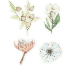 Washi Sticker "Blumen Pastell"