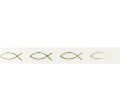 Washi Tape "Fische Gold"