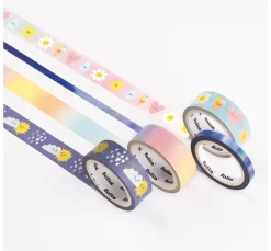 Washi Tape Set "Hot Foil Sunnyside"