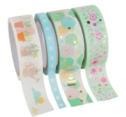 Washi Tape Set "Hot Foil Spring"