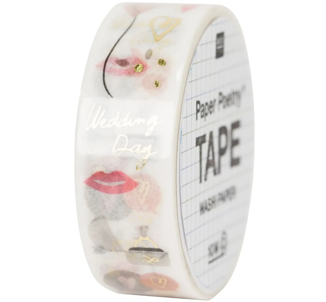 Washi Tape "Wedding Day"