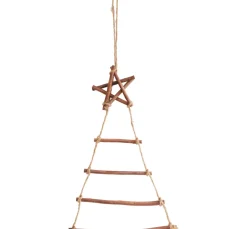 Weiden-Leiterbaum mit Stern, natur