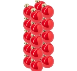 Weihnachtskugeln aus Glas, Ø 6cm