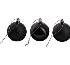 Weihnachtskugeln aus Kunststoff, 12 Stück