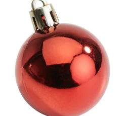 Weihnachtskugeln aus Kunststoff, 10 Stück, Ø 4,4 cm