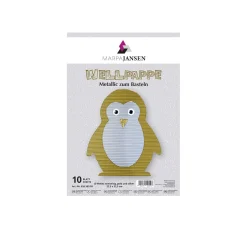Wellpappen-Sortiment "Metallic"