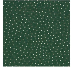 Westfalenstoffe Baumwoll-Stoff "Pünktchen Grün-Beige"