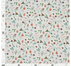 Westfalenstoffe Baumwoll-Stoff Rothenburg "Weihnachtsallerlei"