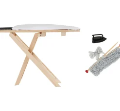 Wichtel-Set "Bügelbrett, Bügeleisen & Strickutensilien"