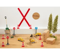 Wichtel-Set "Pylonen & Verkehrsschilder"