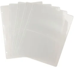 Xcut A6 Hüllen für Prägeschablone, 5 Stück