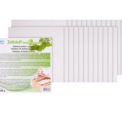 Zellstoffplatten weiß